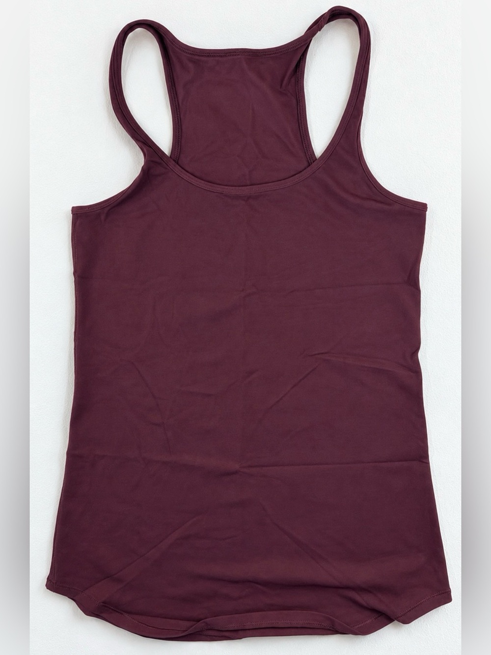 Lululemon Racerback Tank Top Yoga Workout Burgundy Women’s Estimated S